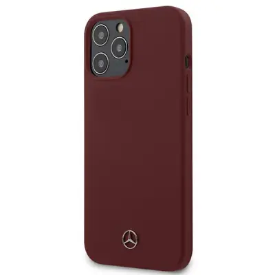 OVITEK MERCEDES HARDCASE ZA IPHONE 12 PRO MAX 6.7 RDEČ