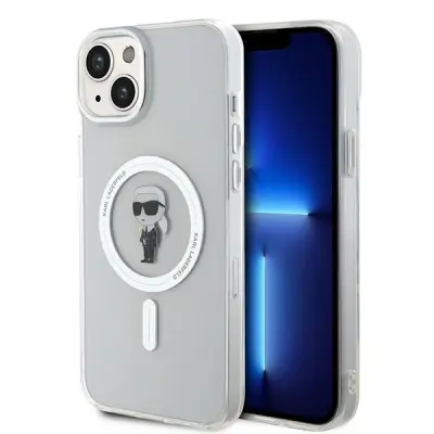 KARL LAGERFELD IML IKONIK OVITEK ZA MAGSAFE ZA IPHONE 15 PLUS PROZOREN