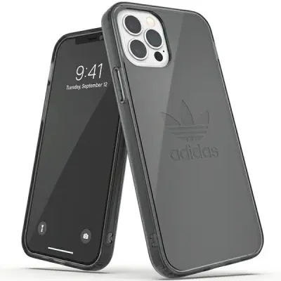 ADIDAS OVITEK ALI ZAŠČITNI OVITEK ZA IPHONE 12 / 12 PRO CLEAR BLACK