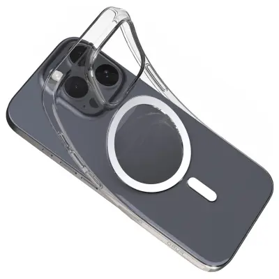 PURO SILIKONSKI OVITEK 03 MAG ZA MAGSAFE PROZOREN ZA IPHONE 16 PRO MAX