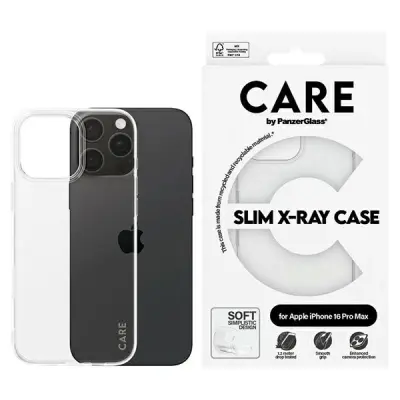 PANZERGLASS CASE CARE X-RAY SOFT BASIC CASE MAGSAFE ZA IPHONE 16 PRO MAX