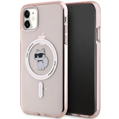 OVITEK KARL LAGERFELD IML CHOUPETTE ZA MAGSAFE ZA IPHONE 11 XR ROZA