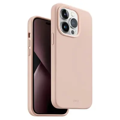 UNIQ LINO HUE MAGCLICK POLNILNI OVITEK ZA IPHONE 14 PRO MAX ROZA