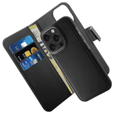 PURO DENARNICA SNEMLJIVA ZA MAGSAFE OVITEK 2V1 ZA IPHONE 16 PRO MAX ČRNA