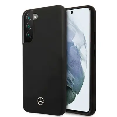 OVITEK MERCEDES SILICONE LINE CASE ZA SAMSUNG GALAXY S22 ČRN