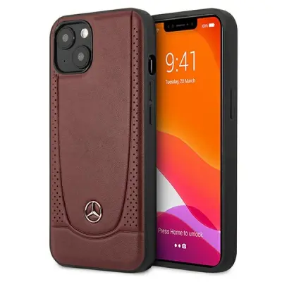 MERCEDES MEHCP13SARMRE IPHONE 13 MINI 5,4 HARDCASE CZERWONY/RED URBAN LINE