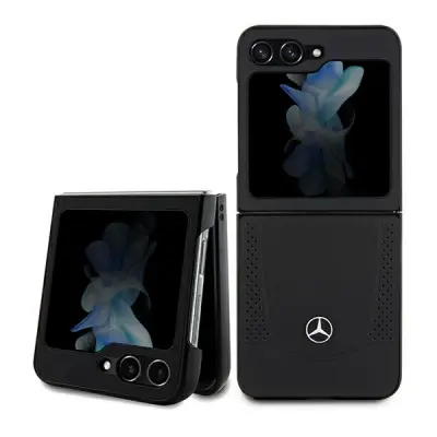USNJENI OVITEK MERCEDES URBAN ZA SAMSUNG GALAXY Z FLIP 5 ČRN