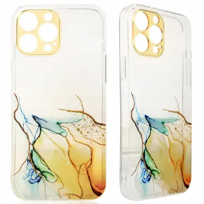 MARMOR OVITEK OVITEK OHIŠJE ETUI ZA IPHONE 12 PRO ORANŽ