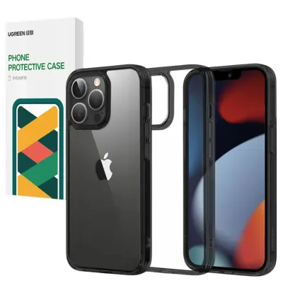 UGREEN OVITEK OHIŠJE Z OKVIRJEM ZA IPHONE 13 PRO MAX ČRN