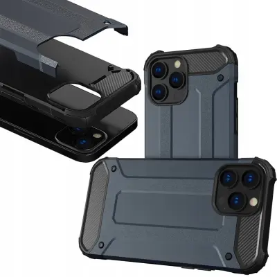 HYBRID ARMOUR CASE OVITEK OHIŠJE OVITEK ZA IPHONE 14PRO MODRA