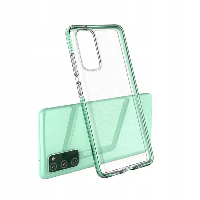 SPRING CASE ETUI OBUDOWA POKROWIEC FUTERAŁ DO SAMSUNG GALAXY A72 4G CZARNY