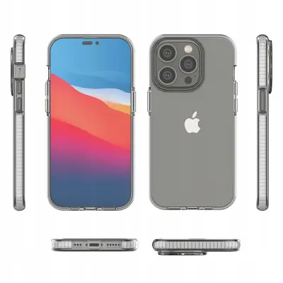 SPRING CASE ETUI OBUDOWA POKROWIEC FUTERAŁ DO IPHONE 14 PRO JASNONIEBIESKIE