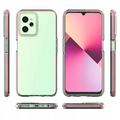 SPRING CASE ETUI OBUDOWA POKROWIEC FUTERAŁ PLECKI DO REALME C35 CZARNE