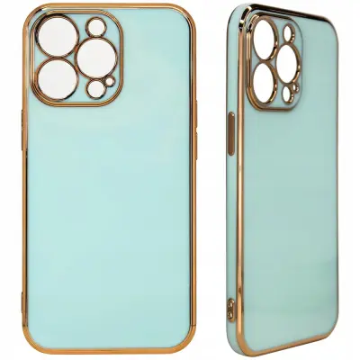 LIGHTING COLOR CASE ETUI OBUDOWA POKROWIEC DO IPHONE 12 PRO MAX MIĘTOWY