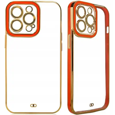 MODNI OVITEK OVITEK OVITEK ZA IPHONE 13 PRO MAX RDEČ