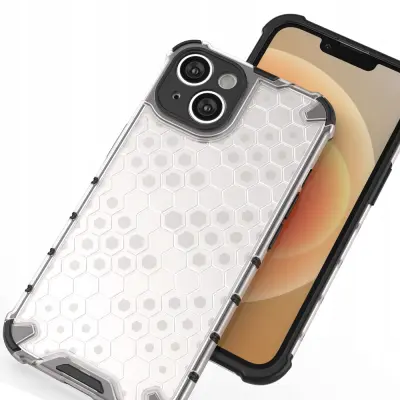 HONEYCOMB CASE OVITEK OHIŠJE OVITEK ZA IPHONE 14+ PROZOREN