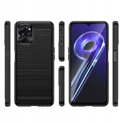 CARBON CASE CASE COVER ZA REALME 10 5G/9I 5G BLACK