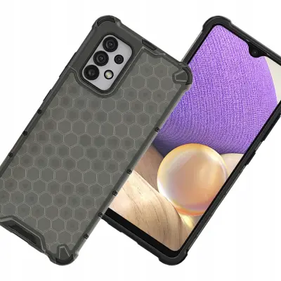 HONEYCOMB CASE OVITEK OHIŠJE OVITEK ZA SAMSUNG GALAXY A03S ČRN