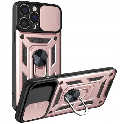 HYBRID ARMOUR CASE OVITEK OHIŠJE OVITEK ZA IPHONE 13 PRO ROZA