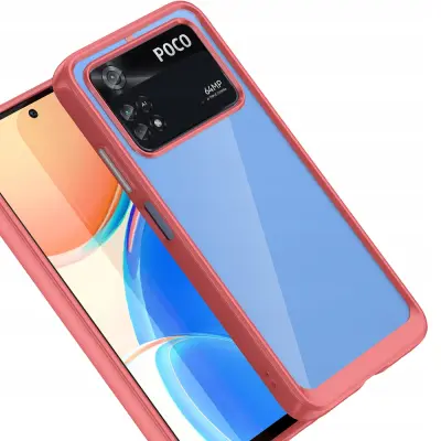 OUTER SPACE CASE CASE COVER ZA XIAOMI POCO M4 PRO RDEČ