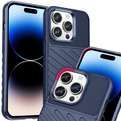 THUNDER CASE ETUI OBUDOWA POKROWIEC FUTERAŁ DO IPHONE 14 PRO MAX NIEBIESKI