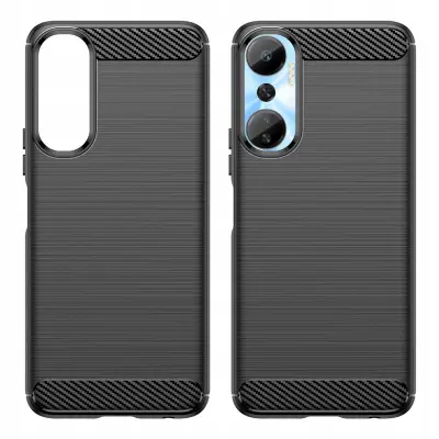 CARBON CASE CASE POKROV OHIŠJA ETUI ZA INFINIX HOT 20 BLACK