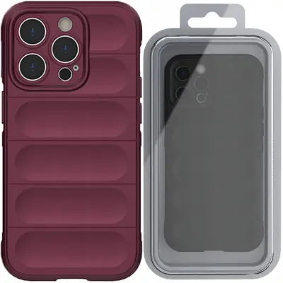 MAGIC SHIELD CASE OVITEK ZA IPHONE 14 PRO BURGUNDY