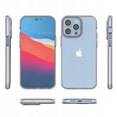 SPRING CASE ETUI OBUDOWA POKROWIEC FUTERAŁ PLECKI DO IPHONE 14PROMAX CZARNE