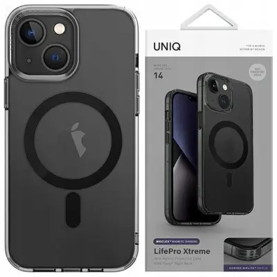 UNIQ CASE OVITEK OHIŠJE OVITEK ZA IPHONE 14 ČRNO