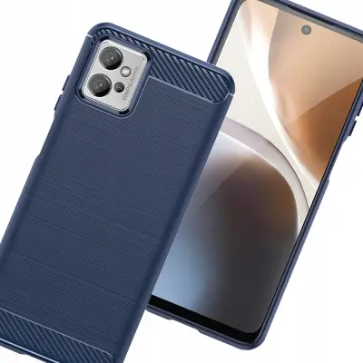 CARBON CASE OVITEK ZA XIAOMI REDMI NOTE 11E / REDMI 10 5G MODRA