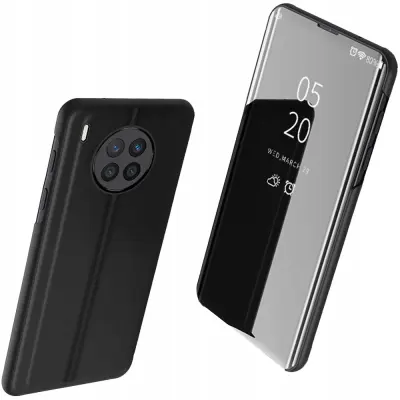 OVITEK CLEAR VIEW CASE OVITEK OHIŠJE ETUI ZA HUAWEI NOVA 8I ČRN