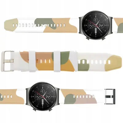 STRAP MORO SILIKONOWY PASEK OPASKA BRANSOLETKA DO HUAWEI WATCH GT2 PRO