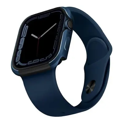 UNIQ VALENCIA ETUI ZA APPLE WATCH SERIES 4/5/6/7/8 SE 40/41MM MODRA