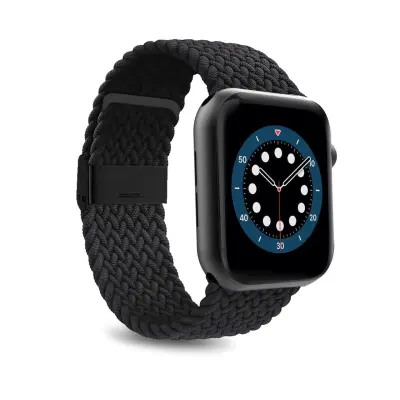 PURO LOOP NAJLON PAŠEK ZA APPLE WATCH 42/44/45/49 MM ČRNO ETUI