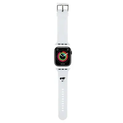 KARL LAGERFELD 3D GUMIJASTI PAŠEK CHOUPETTE ZA APPLE WATCH 42/44/45/49MM BEL