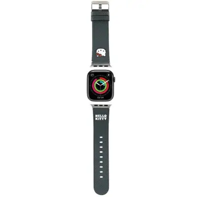 HELLO KITTY PAŠEK ZA APPLE WATCH 38/40/41MM CASE STRAPES ČRN