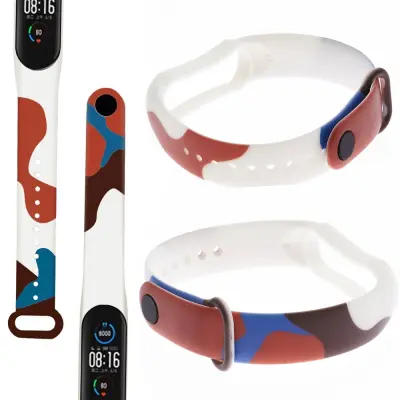 STRAP CAMO BAND STRAP BRACELET ZAPESTNICA ZA XIAOMI MI BAND 6 MI 5
