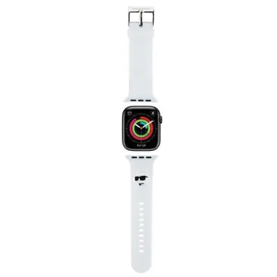 KARL LAGERFELD GUMIJASTI PAŠEK 3D CHOUPETTE GLAVE ZA APPLE WATCH 38 40 41MM