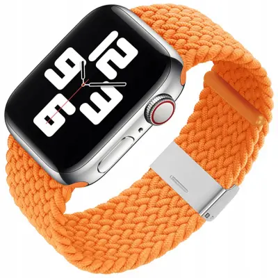 STRAPFABRIC OPASKA DO WATCH ULTRA/8/7/6/SE/5/4/3 49/45/44/42MM POMARAŃCZOWY
