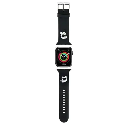 KARL LAGERFELD 3D GUMIJASTI PAS KARL&CHOUPETTE ZA APPLE WATCH 42 44 45 49MM