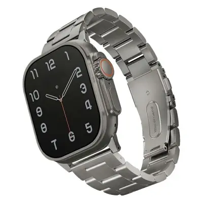UNIKATNI PAS IZ NERJAVEČEGA JEKLA ZA APPLE WATCH 1 2 3 4 5 6 7 8 SE SE2 ULTRA 42