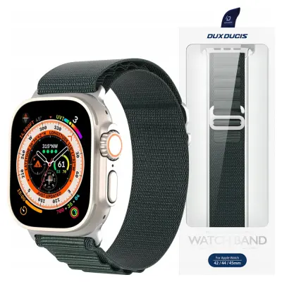 DUX DUCIS PAŠEK ZA APPLE WATCH 8/7/6/SE/5/4/3/2/1 38/40/41MM ZELEN