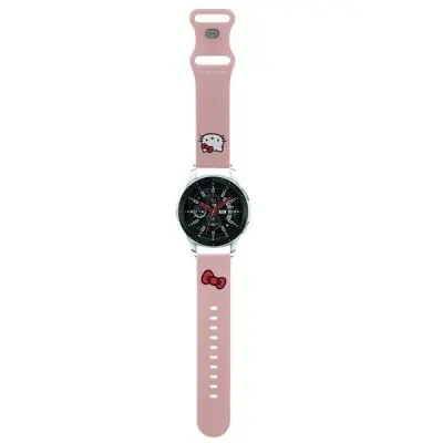 HELLO KITTY SILIKONSKI PAŠEK 22MM UNIVERZALEN ZA URO ROZA