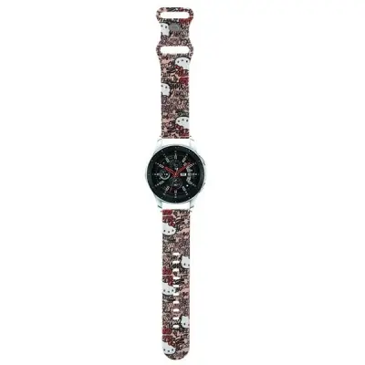 HELLO KITTY SILIKONSKI TRAK GRAFITI TAGI UNIVERZALNI 22MM ROZA