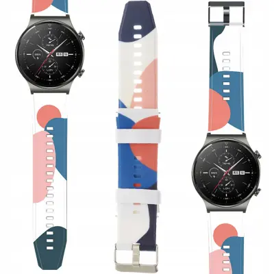 STRAP MORO SILIKONOWY PASEK OPASKA BRANSOLETKA DO HUAWEI WATCH GT2 PRO