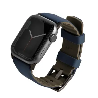 UNIQ PAŠEK ZA APPLE WATCH LINUS MODER 42/44/45/49MM ZA 1 2 3 4 5 6 7 8