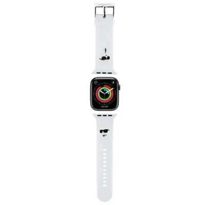 KARL LAGERFELD 3D GUMIJASTI PAS KARL & CHOUPETTE ZA APPLE WATCH 42 44 45
