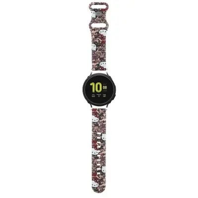 HELLO KITTY SILIKONSKI TRAK OZNAKE GRAFITI 20MM UNIVERZALNO ROZA