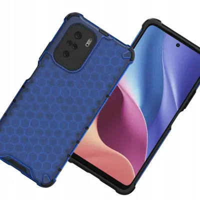 HONEYCOMB ETUI CASE OBUDOWA DO XIAOMI REDMI K40 PRO+/K40 PRO/K40 NIEBIESKI