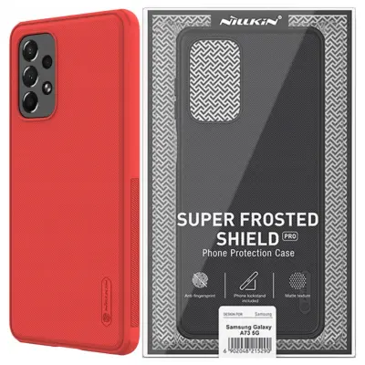 NILLKIN OVITEK CASE OVITEK OHIŠJE ETUI ZA SAMSUNG GALAXY A73 RDEČA